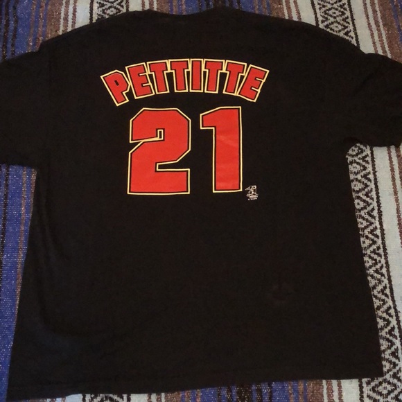 Vintage Y2K Houston Astros Andy Pettitte Jersey Tee Shirt - Picture 12 of 16